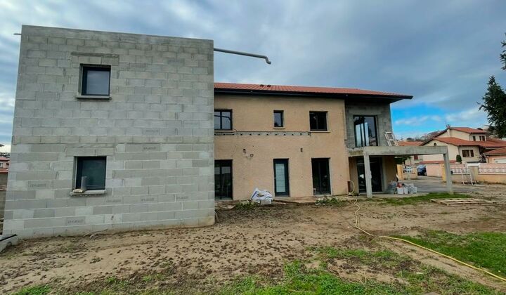 Isolation par l'exterieur polystyrène (Corbas)