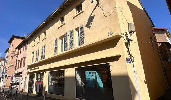 Rénovation de façade finition talochée lisse (Couzon au mt d'or)